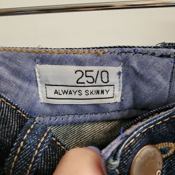 Gap always skinny distressed patched jeans - Picture 5 of 7